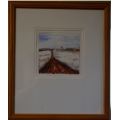 ROAD TO NOWHERE - SIGNED OIL PAINTING - from SUEZYT