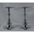 CANDLE HOLDERS SILVER COLOURED - from SUEZYT
