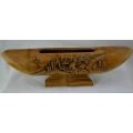 ORIENTAL HAND CARVED BAMBOO BRUSH POT - from SUEZYT