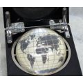 QUARTZ DESK CLOCK WITH WORLD GLOBE - from SUEZYT