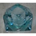 MURANO FACETED GEODE BOWL GLASS ART - 1960's - from SUEZYT