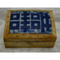 BAMBOO AND PORCELAIN TRINKET BOX - from SUEZYT