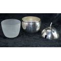 SILVER PLATE APPLE BOWL - from SUEZYT