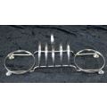 SILVER PLATE TOAST RACK -  from SUEZYT
