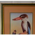 FRAMED BIRD PRINT BY REX SHIRLEY - from SUEZYT