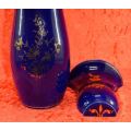 ROSENTHAL COBALT VASE AND MATCHING WALL SCONCE - from  SUEZYT