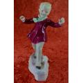 ROYAL WORCESTER JANUARY FIGURINE(2) - from SUEZYT