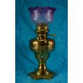 ANTIQUE BRASS PARAFFIN LAMP (MODIFIED) - from SUEZYT