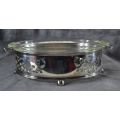SILVER PLATED SERVER WITH GLASS DISH  (2)- from SUEZYT