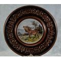 COPPER WALL PLAQUE WITH PORCELAIN - from SUEZYT