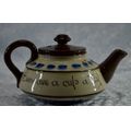 MOTTO WARE TEAPOT - from SUEZYT