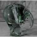 NGWENYA GLASS ELEPHANT - LARGE - 2,5 KILOS! - from SUEZYT