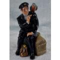 ROYAL DOULTON SHORE LEAVE SAILOR AND PARROT FIGURINE - from SUEZYT
