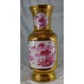 CHINESE VASE - LARGE PINK AND GOLD - from SUEZYT