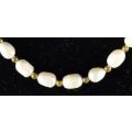 SHIMMERING FRESH WATER PEARL NECKLACE - from SUEZYT