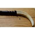 reserved for TITUS - WALKING STICK BONE HANDLE - from SUEZYT