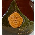 ANTIQUE ROYAL DOULTON KINGSWARE THE JOVIAL MONK FLASK - from SUEZYT