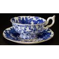 COALPORT BLUE AND WHITE DUO - from SUEZYT