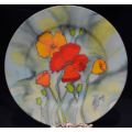 DECORATIVE POPPIES WALL PLATE - from SUEZYT