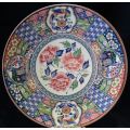 LARGE IMARI CHARGER WITH FLOWERS - 33CMS - from SUEZYT