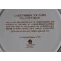 WEDGWOOD CHRISTOPHER COLUMBUS L/E 500th ANNIVERSARY PLATE - from SUEZYT