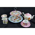 CUP CAKE TEA SET FOR 8  - from SUEZYT