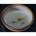 PRETTY HAND THROWN POTTERY DISH -from SUEZYT