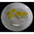 DAFFODILS PORCELAIN PIN TRAY - from SUEZYT