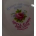 reserved ROYAL ALBERT "FORGET-ME-NOT-ROSE" REPLACEMENT CUP - from SUEZYT