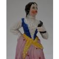ANTIQUE EUROPEAN  FIGURINE OF A YOUNG WOMAN - from SUEZYT