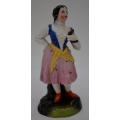 ANTIQUE EUROPEAN  FIGURINE OF A YOUNG WOMAN - from SUEZYT