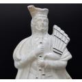 ANTIQUE STAFFORDSHIRE FIGURINE OF SCOTSMAN WITH BAGPIPES - from SUEZYT