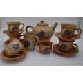 POTTERY TEA SET FOR 5 - from SUEZYT