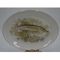 SET OF 6 FISH DESIGN PLATES AND 1 SERVING PLATTER - from SUEZYT