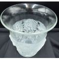 RARE SIGNED VERLYS 1920`s MERMAID DIMENSIONAL FROSTED BASE VASE - from SUEZYT