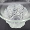 RARE SIGNED VERLYS 1920`s MERMAID DIMENSIONAL FROSTED BASE VASE - from SUEZYT