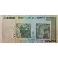 Fifty Million Dollars `AA Serial Number`  Fantastic Crisp and UNC (UnCirculated) Zimbabwe Note