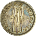 1934 3d (Three Pence) -  Southern Rhodesia - Fantastic Toning  (Marked Down !!!)