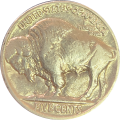 1937 Indian Head - Buffalo Five cent