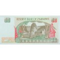 50 (FIFTY) DOLLARS ZIMBABWE  - 1994 - P8  in UNC - Really good note !