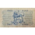 2 (TWO) RAND /Twee Rand B228 736026 MH DE KOCK - 4TH ISSUE