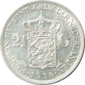 2½ GULDEN - 1938 Wilhelmina