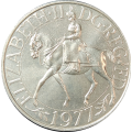 25 New Pence - 1977 - Elizabeth II Silver Jubilee