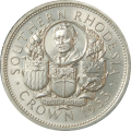 1 (ONE) CROWN - 1953 - SOUTHERN RHODESIA (100th Birthday of Cecil Rhodes)