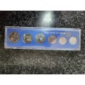 ISRAEL`s 25th Anniversary Coin set - 1977
