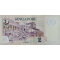 2 (TWO) DOLLARS - Singapore 2HS751901 - Good note !