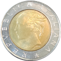 500 LIRA 1983 - Italy - A/UNC - Very nice coin !