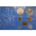 1972 SEYCHELLES - Mint Pack -  Seven Coins