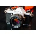Pentax ME Super 35mm SLR with SMC Pentax 50mm F1.7 Lens   **Excellent Condition**