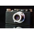1937 Black Leica II with Leica Elmar 5cm 50mm F3.5 Lens **Great Condition, Full CLA**